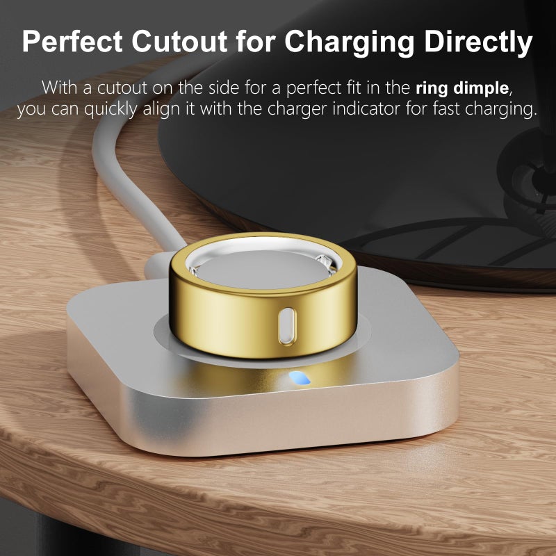 Snyeest 10 Pack Cover Compatible for Oura Ring 4/Gen 3 Heritage/Gen 3 Horizon,(NOT Compatible with Oura 4 Ceramic),Charging Directly,Rugged TPU Elastic Finger Protector for Workout Women Men-Size 10 - Image 3