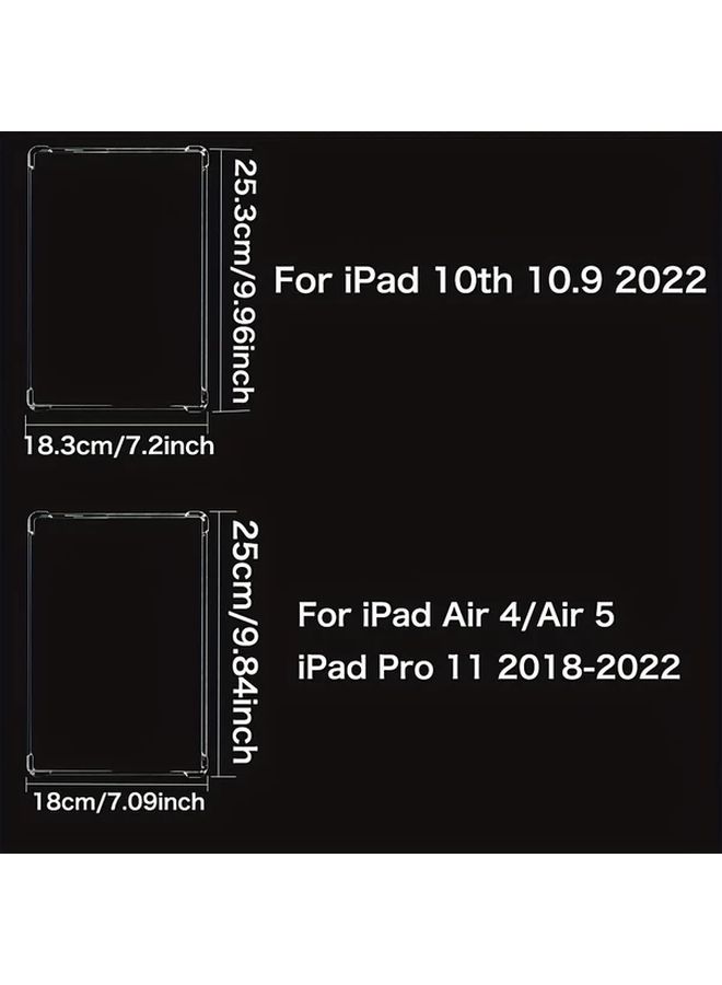 Transparent Slim TPU Case For IPad Pro 11 2018 2022 Model - Image 3