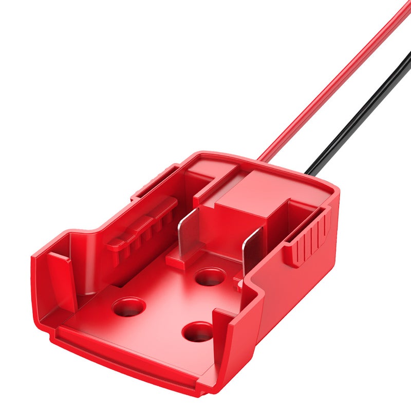 محول تفريغ خارجي مناسب لبطارية Milwaukee 18V ليثيوم، محول سلكي DIY - Image 1