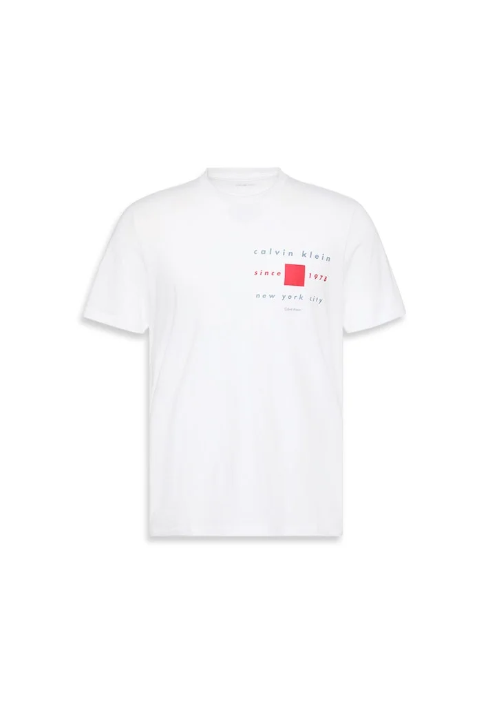 كالفن كلاين Short Sleeve Logo Crew Neck T-Shirt