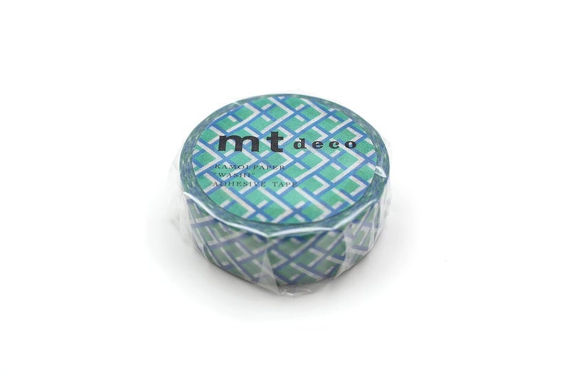 MT mt Washi Masking Tape, 15mm x 7 mtrs Shade - mesh Green, (Pack of 1)  - Image 2