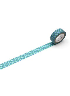 MT mt Washi Masking Tape, 15mm x 7 mtrs Shade - mesh Green, (Pack of 1)  - Image 1