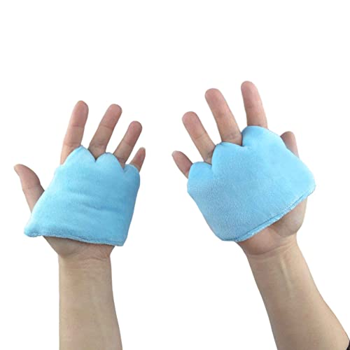 rainbowstar 1 Pair Palm Protector with Finger Separators for Contracture Prevention Pad Comfortable Hand Cushion - Image 4