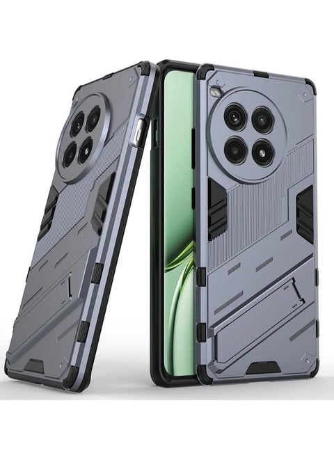 Case Compatible with OnePlus Ace 3 Pro 5G, 2-in-1 TPU+PC Dual Layer Combo Shockproof Ultra-Thin Protective Phone Back Cover Kickstand