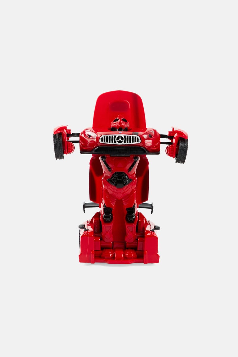 RASTAR Mercedes Amg GT3 RS Transformable 2 In 1 Car VS Robot, Red - Image 2
