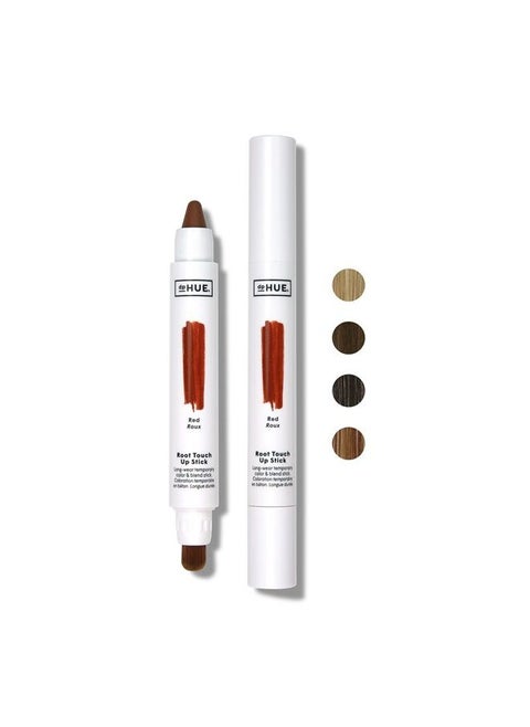 Root Touch-Up Stick, Red - Temporary Hair Color & Blend Brush Stick - Instant, Natural-Looking Gray Root Coverage - Easy to Apply - Longwear, Sweat-Resistant Formula