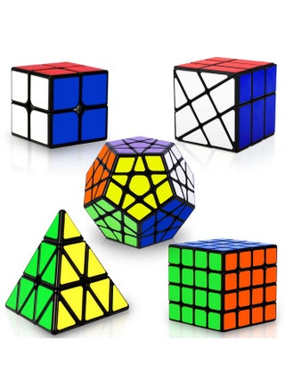 Speed Cube Set, Puzzle Cube, Magic Cube 2X2 4X4 Pyraminx Pyramid Megaminx Fenghuolun Puzzle Cube Toy Gift For Children Adults, Pack Of 5 - pzsku/ZD743D6FDA108A2A881E0Z/45/_/1722596751/46a1586d-103d-4ea9-8512-0f2116f6afa5