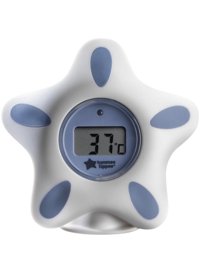 Tomme Tippee Tommee Tippee InBath Digital Thermometer for Baby Bath and Room, Waterproof and Floats in Water, 3 Second Readings on Easy to Read LCD Display