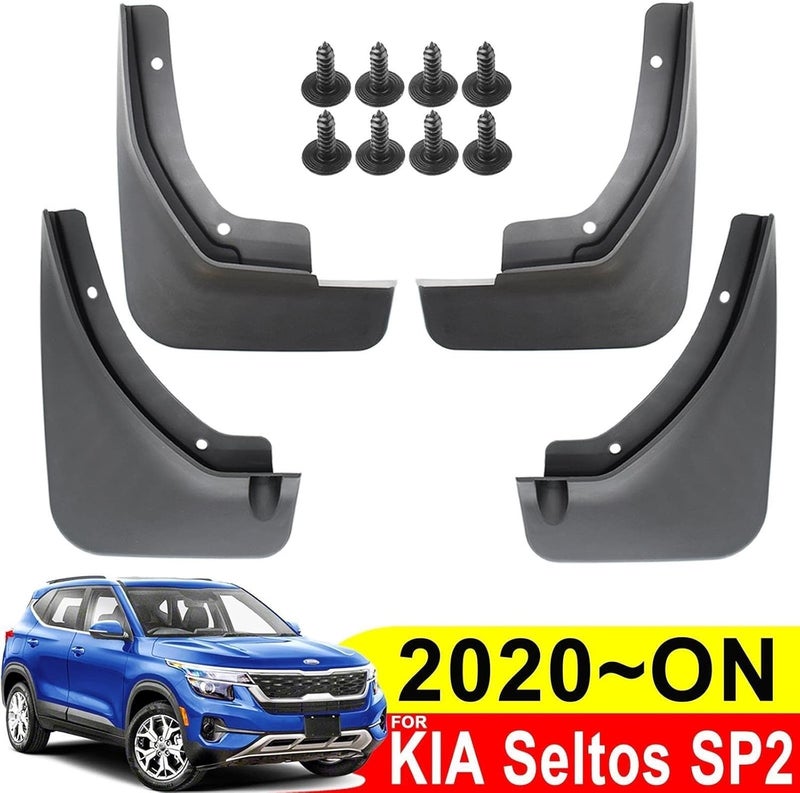 Wivplex Molded Car Mud Flaps for Kia Seltos SP2 - Image 4