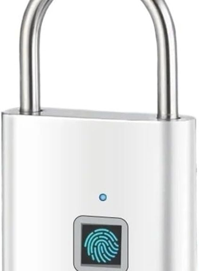 Waterproof Intelligent Fingerprint Padlock Outdoor Electronic Digital Lock - Image 3
