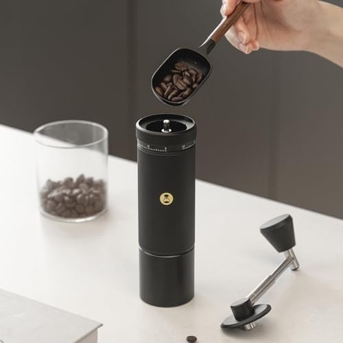 TIMEMORE S3 Manual Coffee Grinder with External Adjustment and Stainless Steel Patented Burr，Hand Coffee Grinder High Presicion Premium Expresso Coffee Grinder Chestnut S3, Black - Image 5