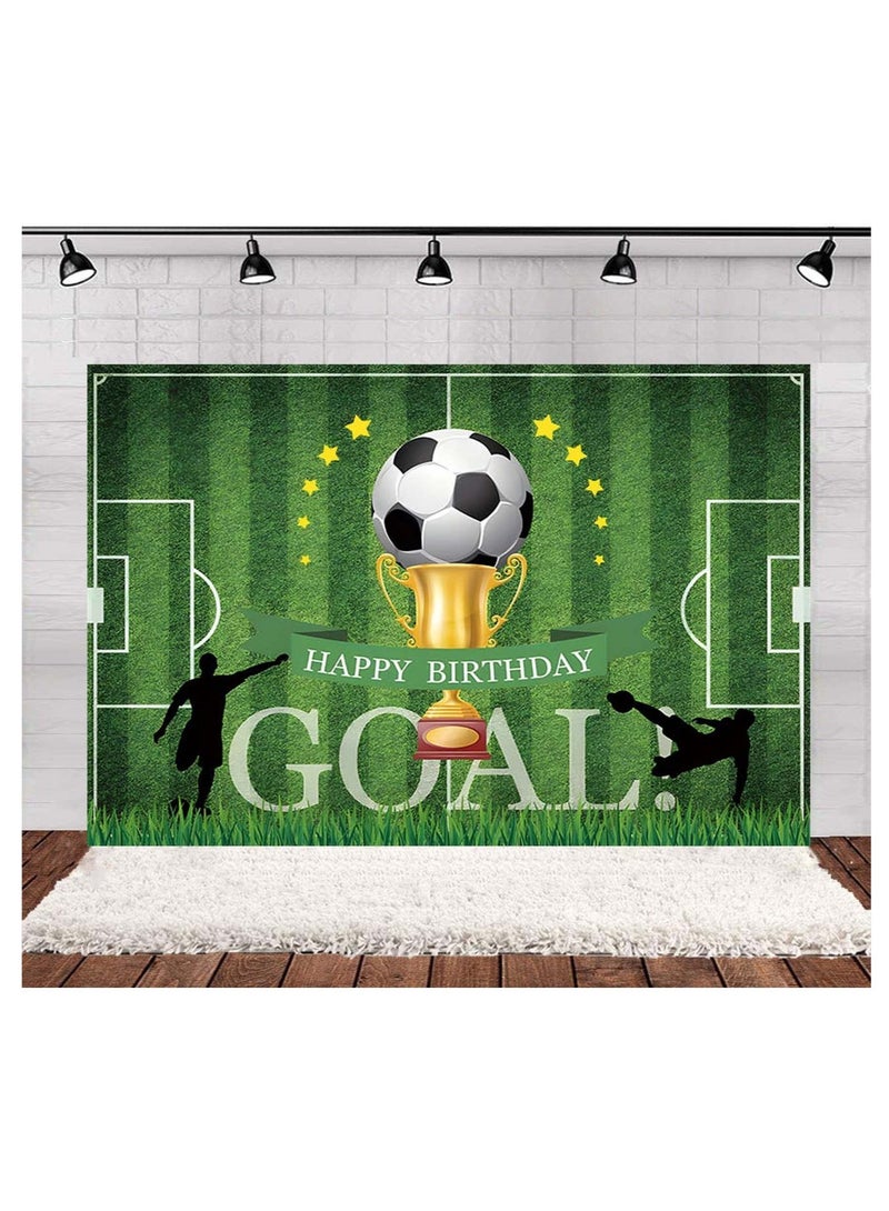 35-PCS Football Theme Birthday Party Balloon Flag Decoration Supplies  - Image 3