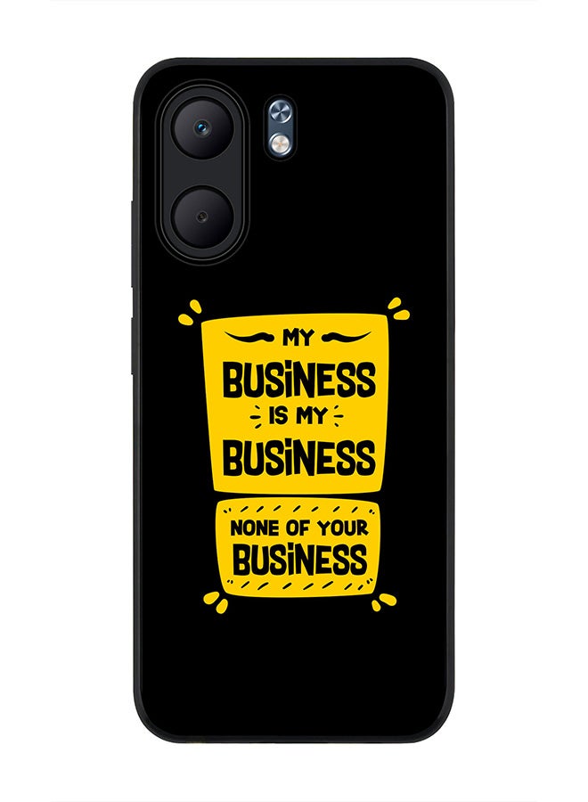 Stylizedd For Oppo A5x 5G / A5x 4G Case,Slim fit Camera Protection, Shockproof Thin Phone cover  - My business