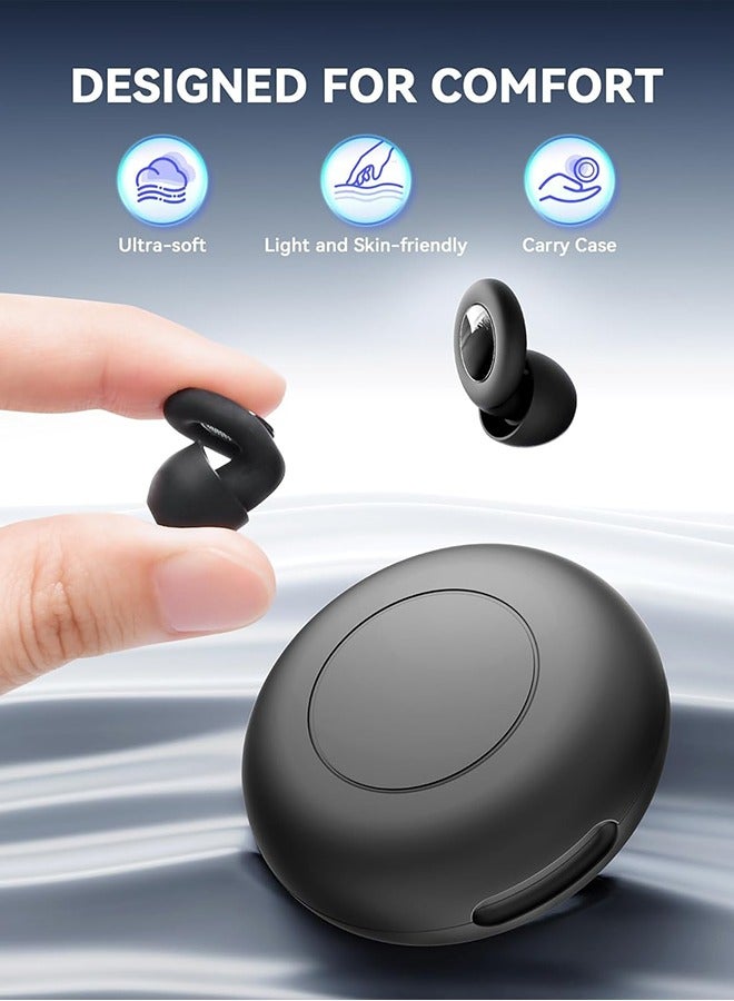 Polish'D Ear Plugs for Sleeping Noise Cancelling – 30dB Reusable Silicone Earplugs with 8 Ear Tips & Case, Ideal Sleep Ear Plugs, Soft & Cozy Hearing Protection for Sleep, Concerts, Work, Travel & Focus - Image 4