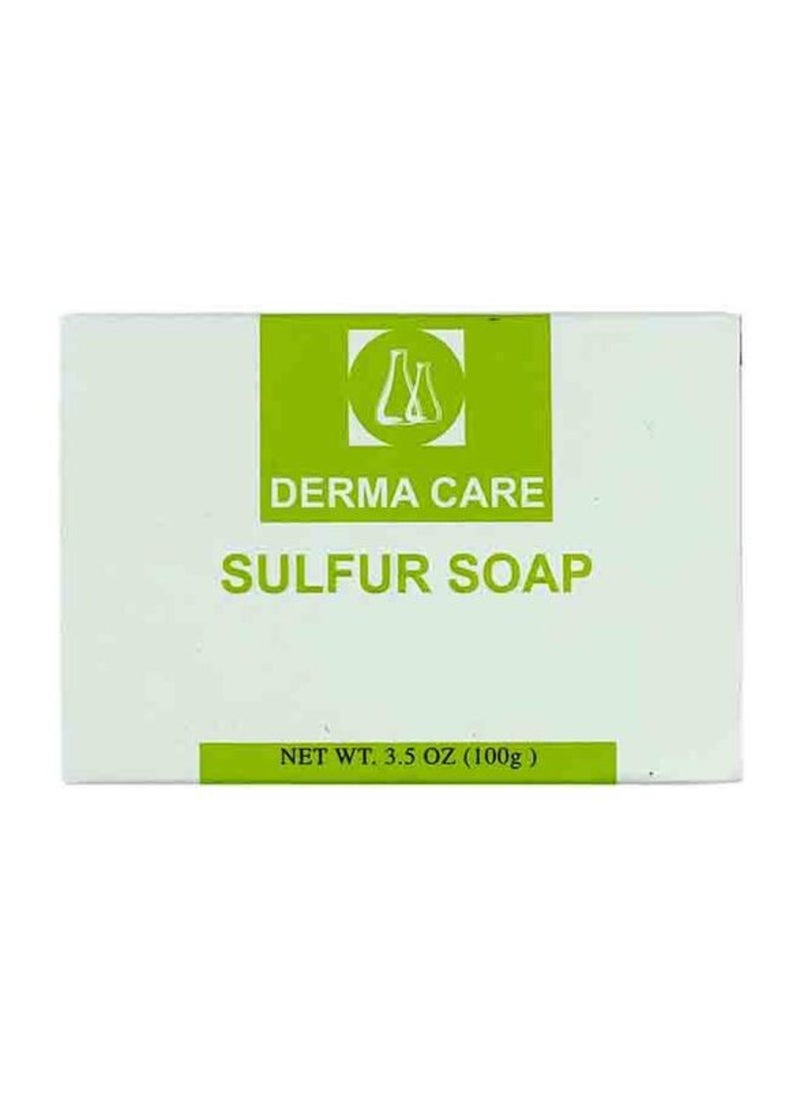 DERMA CARE صابون الكبريت الطبي من ديرما كير 100 جرام  - Image 1
