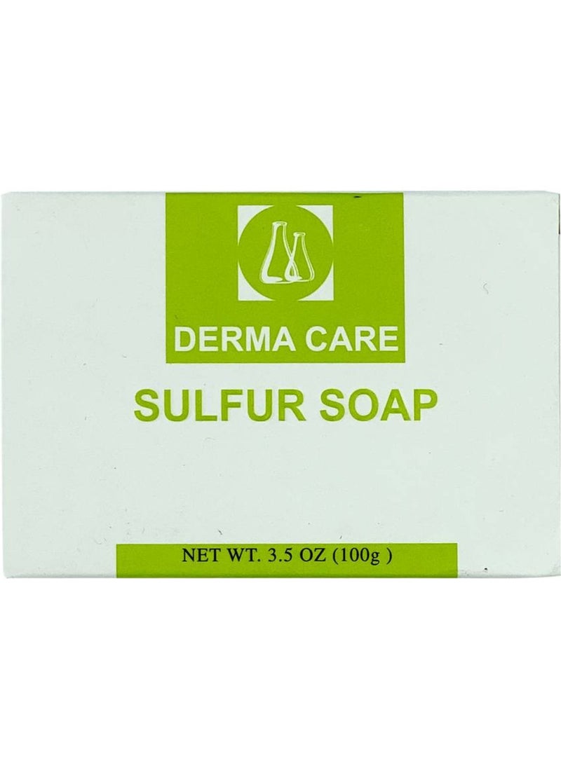 DERMA CARE صابون الكبريت الطبي من ديرما كير 100 جرام  - Image 2