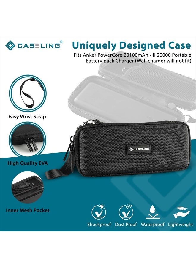 Caseling Hard CASE fits Anker PowerCore 20100mAh - Ultra High Capacity Power Bank with 4.8A Output, External Battery Pack. (Case only) - Image 3