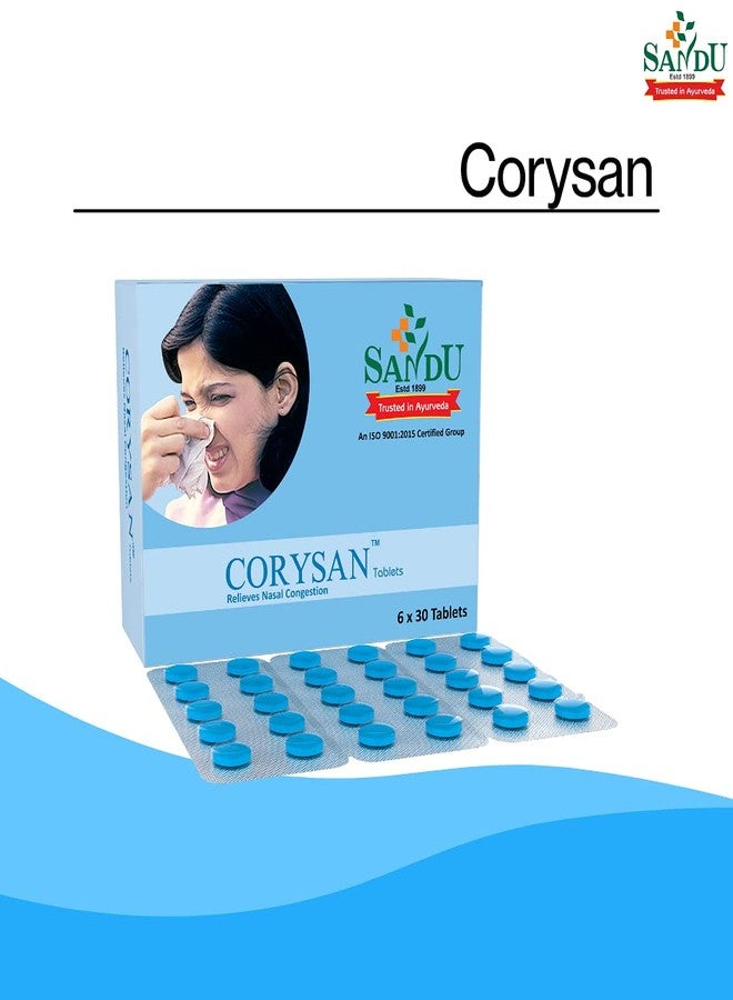 Sandu Corysan 180 Tabs (6 x 30 Tabs) - Image 3