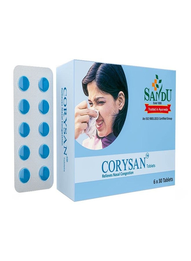 Sandu Corysan 180 Tabs (6 x 30 Tabs) - Image 1
