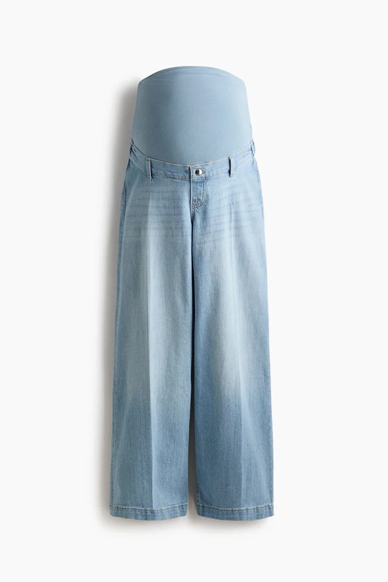 H&M  MAMA Wide Leg Jeans for Women | Best Price UAE