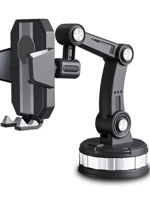 Cup Holder Phone Mount – Super Adhesion Car Phone Holder with 360° Rotation for Dashboard, Windshield, and Skylight