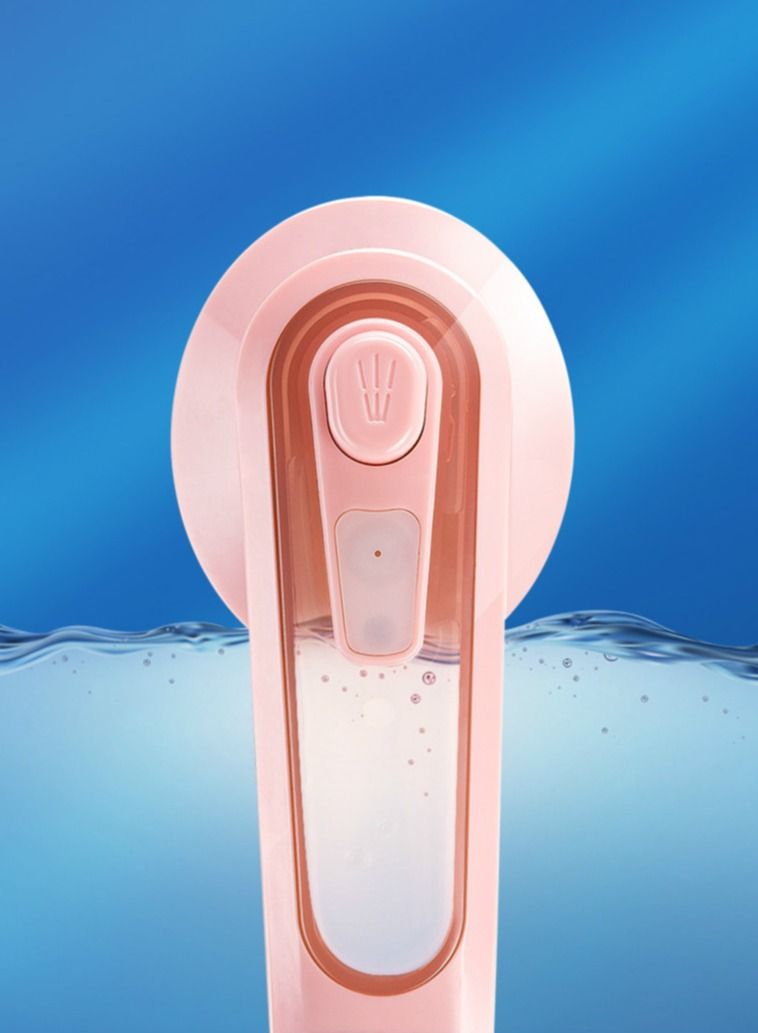 DubaiGallery مكواة بخار محمولة صغيرة الحجم للسفر، مكواة تعليق للملابس القماشية لإزالة التجاعيد، مكواة بخار خفيفة الوزن للاستخدام في المنزل والمكتب والسفر - Image 3