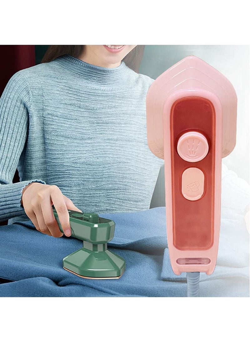 DubaiGallery مكواة بخار محمولة صغيرة الحجم للسفر، مكواة تعليق للملابس القماشية لإزالة التجاعيد، مكواة بخار خفيفة الوزن للاستخدام في المنزل والمكتب والسفر - Image 2