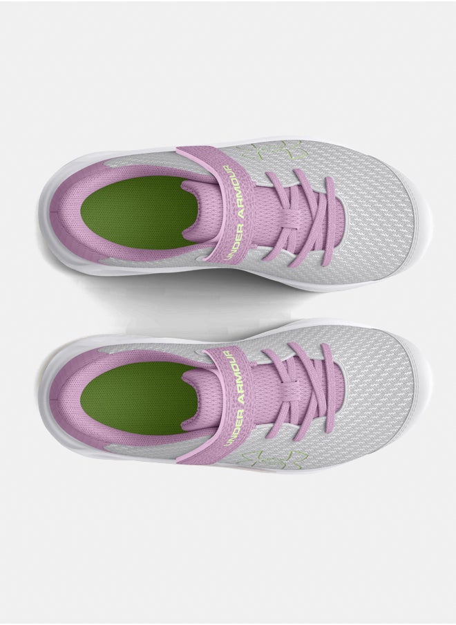 UNDER ARMOUR Girls' Pre-School Pursuit 3 Running Shoes  - Image 3
