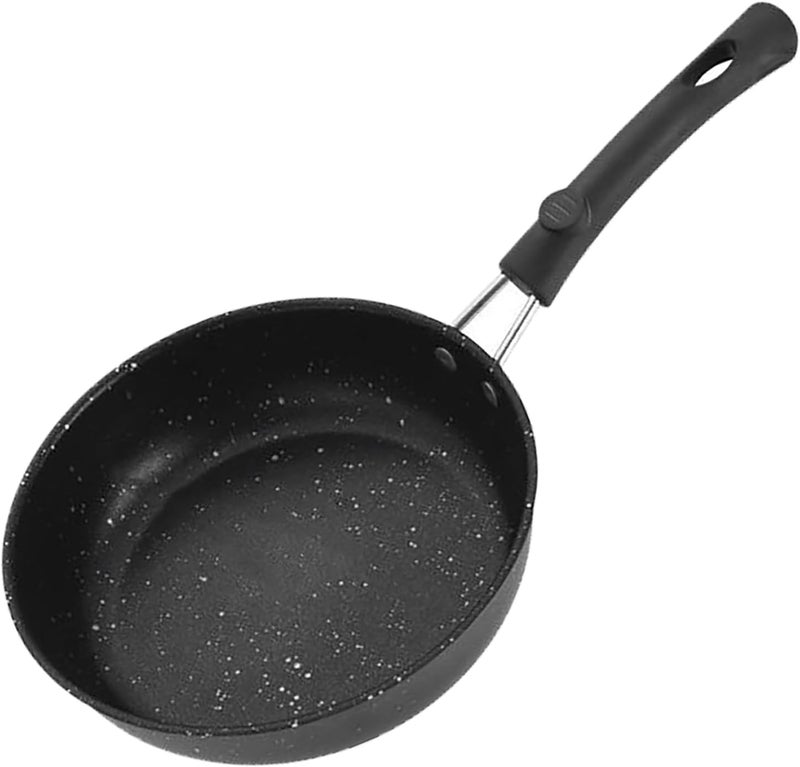 Pwshymi Maifan Stone Non Stick Frying Pan Easy to for Household Induction Cooker Gas Stove, Nonstick Omelette Pan for Cooking Enthusiasts (20cm) - Image 1