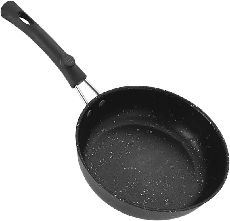 Pwshymi Maifan Stone Non Stick Frying Pan Easy to for Household Induction Cooker Gas Stove, Nonstick Omelette Pan for Cooking Enthusiasts (20cm) - Image 4