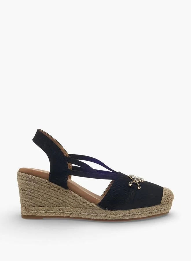 Peppermint Women Wedge Heel Espadrille Slingback Shoes