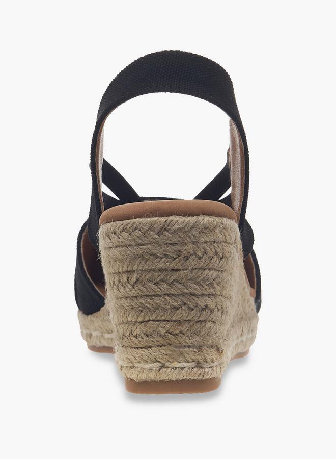 Peppermint Women Wedge Heel Espadrille Slingback Shoes - Image 5