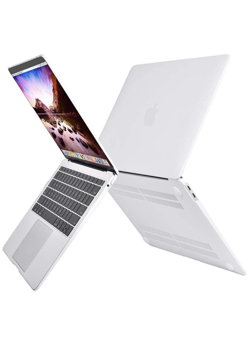 Ntech NTECH Compatible with MacBook Air 13 inch Case 2022 2021 2020 2019 2018 Release A2337 M1 A2179 A1932 Retina Display with Touch ID Plastic Hard Shell Case & Keyboard Cover Skin Crystal Clear  - Image 2