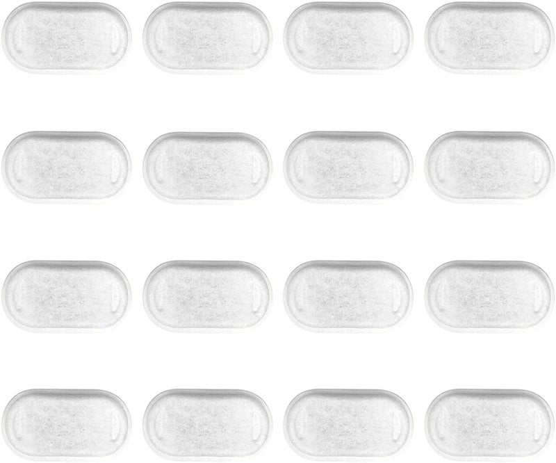 VinDox 16 Pack Replacement Filters for Cat/Dog Water Fountain - Stainless Steel, 67oz/2L Adjustable Water Flow, Super Quiet - Image 5