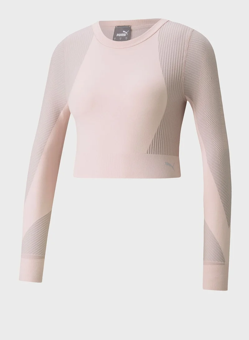 PUMA  Logo Seamless Top for Women | Best Price UAE