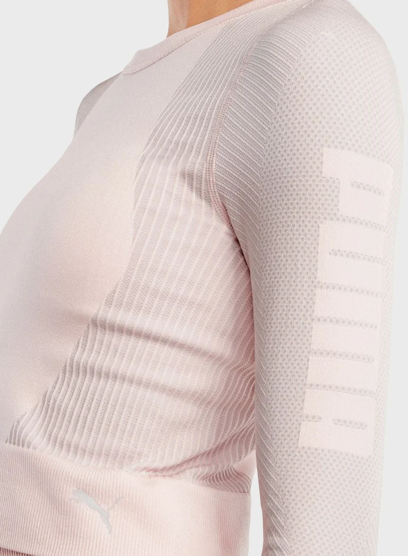 PUMA  Logo Seamless Top for Women | Best Price UAE