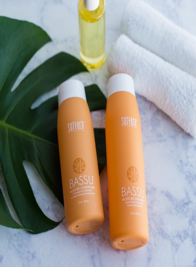 Surface Hair Bassu Moisture Shampoo & Conditioner Bundle, Bring Bleached, Dry, Damaged Hair Back to Life, 2-Piece Set - Image 3