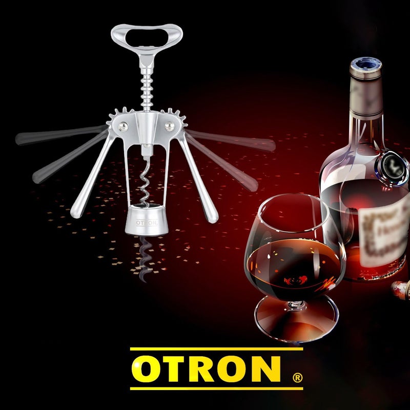 OTRON Wing Corkscrew Wine Opener Premium All-in-one Wine Corkscrew Opener - Image 4