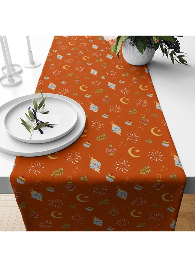 هوم برينت مفرش رمضان المخملي سيكون إضافة رائعة لمنازلك ذات الطابع الخاص بالعطلات