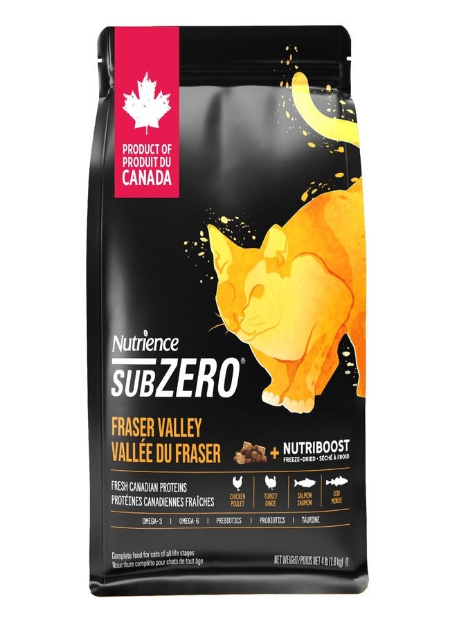 Nutrience Subzero Fraser Valley Cat Food, Fresh Canadian Meat, 42% Protein, Freeze Dried Raw with Nutriboost, 1lb - Image 1
