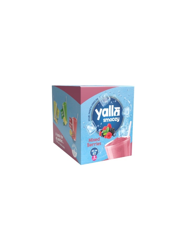 Yalla Smoozy Mixed Berries box 10 Sachets - Image 2