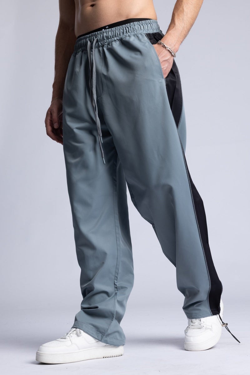 كاتش بنطال رياضي مرقع بألوان متناقضة - Image 4