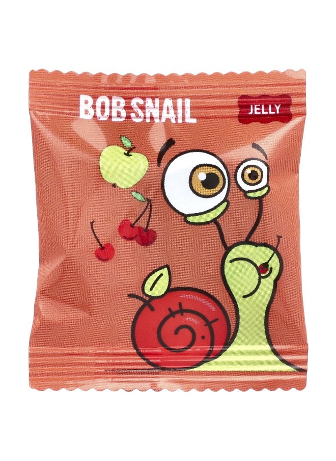 BOB SNAIL Bob Snail, Fruit Gummy Snack, Apple-Sour Cherry, 10 Pouches, 0.32 oz (9 g) Each  - Image 3