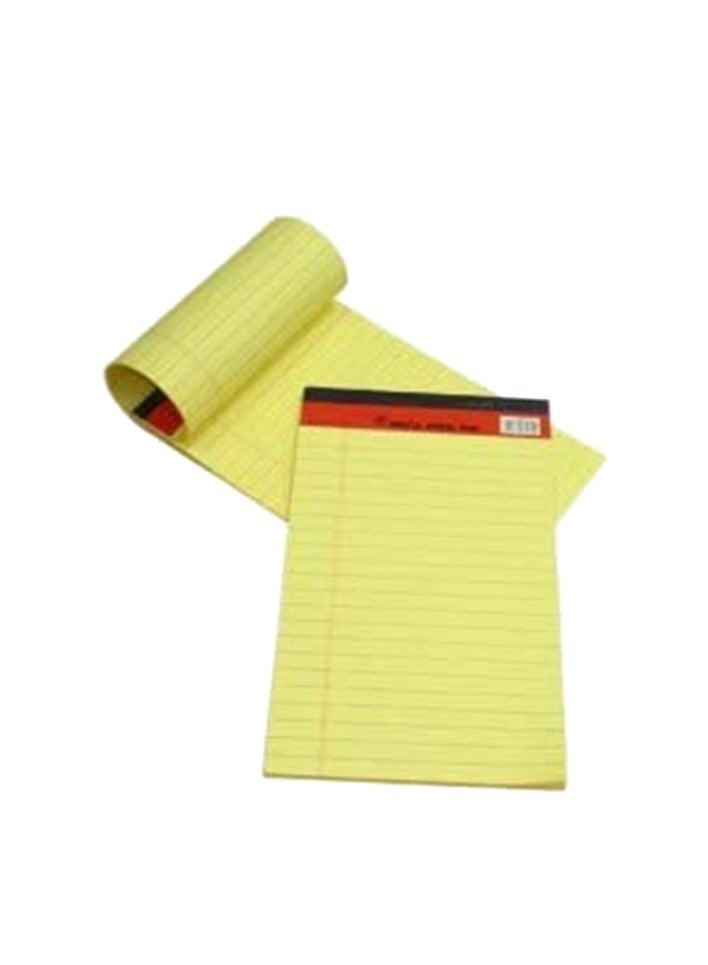 SINARLINE LEGAL PAD YELLOW A4 10pcs