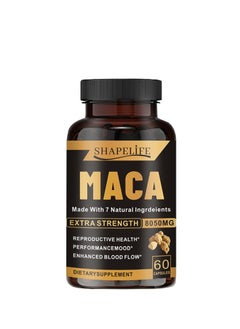 Maca 7 In 1 Made With 7 Natural Ingredients 8050 MG Extra Strength - 60 Capsules - pzsku/ZD745CFF93C82A73BE77CZ/45/_/1728545712/f71ae6e0-affc-4aa6-9d10-3787b128a978