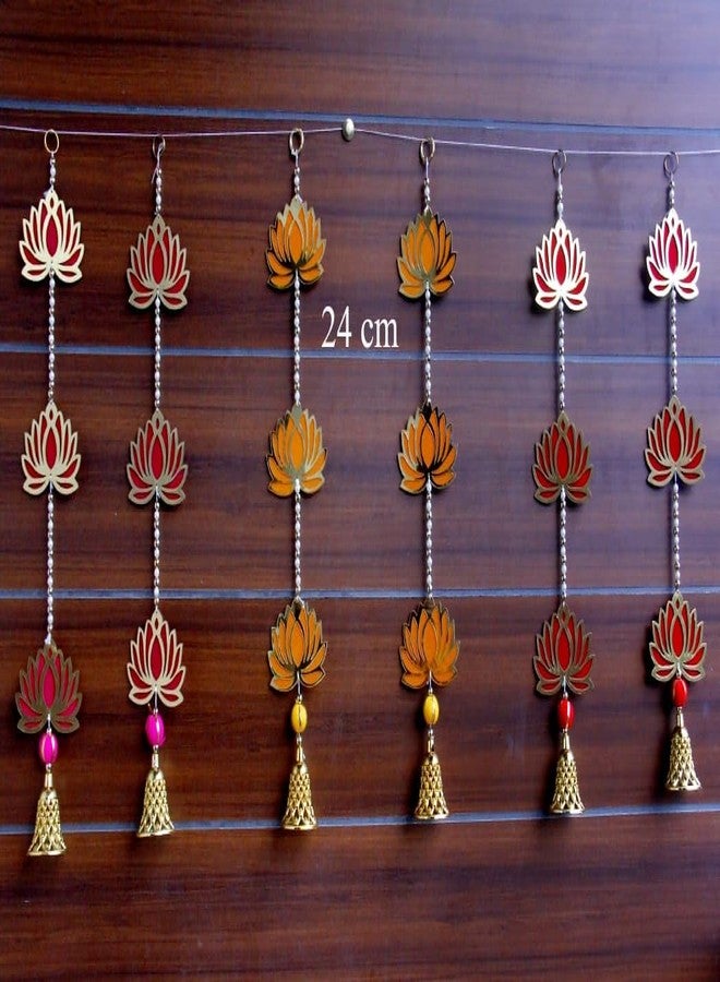 MOHINI Lotus Hanging for Home Decor,Diwali Decor,Wedding and All Festival Decor - Image 2