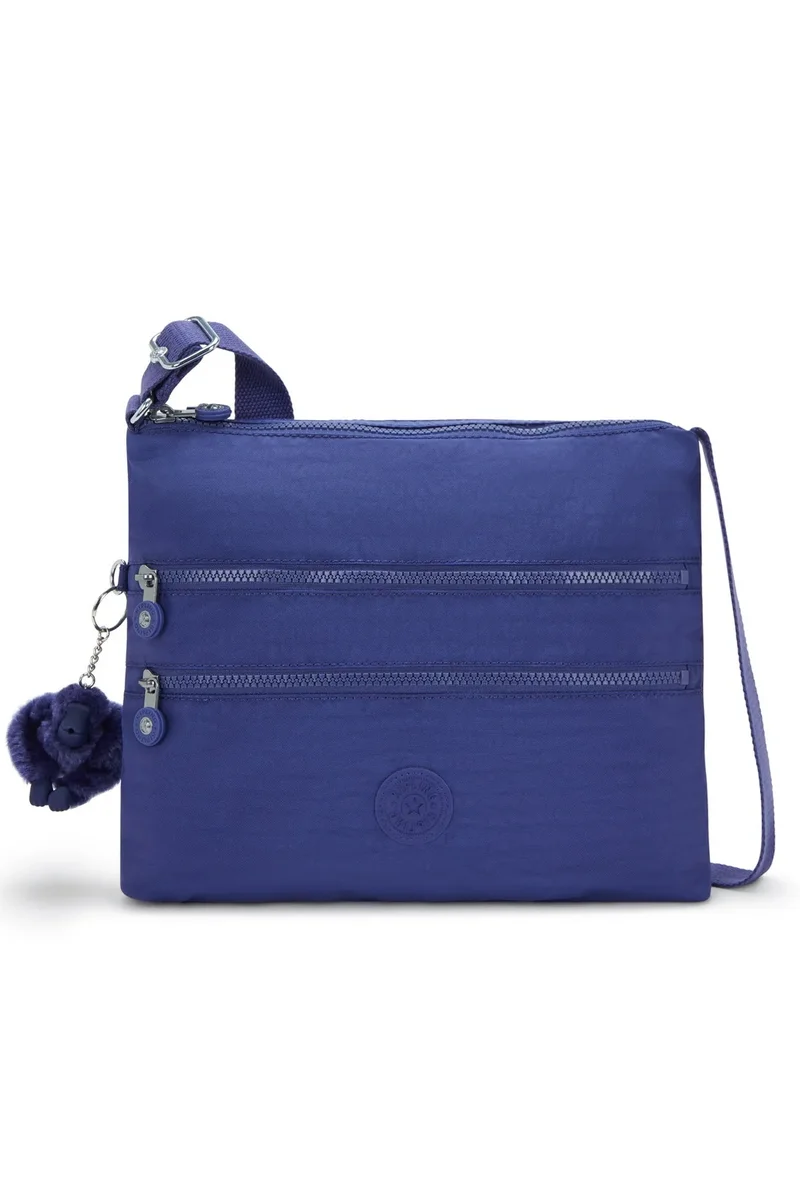 kipling Alvar, Medium Crossbody Female Bag - Ocean Blue
