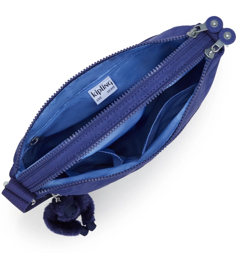 كيبلينغ حقيبة كروس بودي متوسطة للنساء ألفار - أزرق محيطي - Image 3