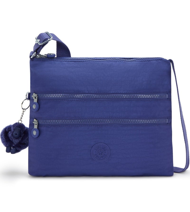 كيبلينغ حقيبة كروس بودي متوسطة للنساء ألفار - أزرق محيطي - Image 1