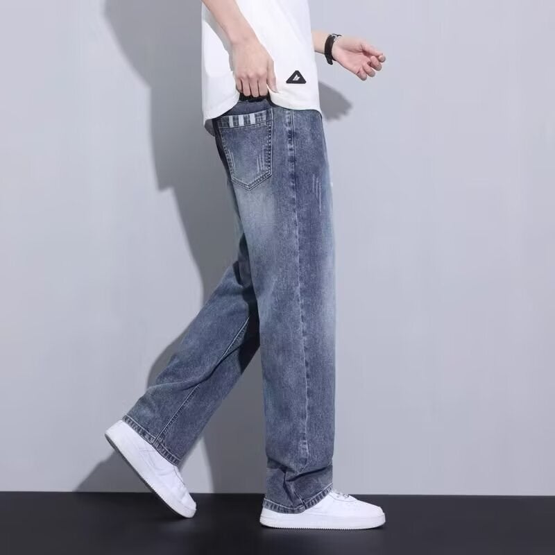 Unisex Casual Daily Denim Jeans - Image 5